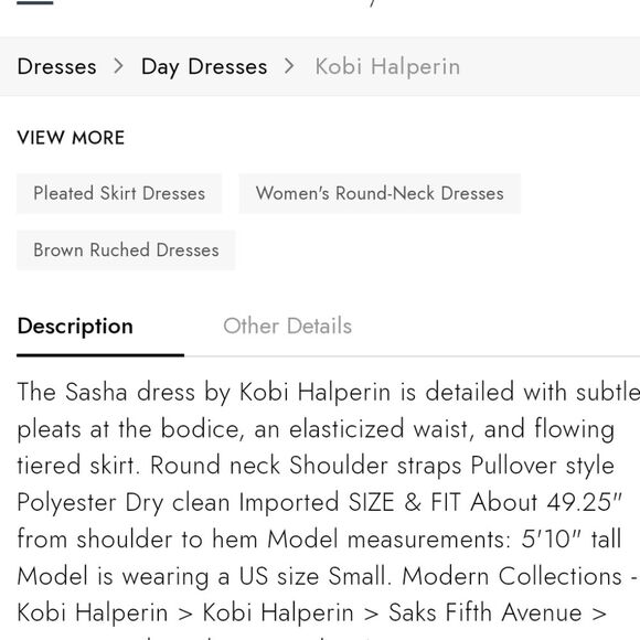 Kobi Halperin Sasha Strappy Midi Dress Midnight Blue Women's Size Medium - Picture 16 of 16